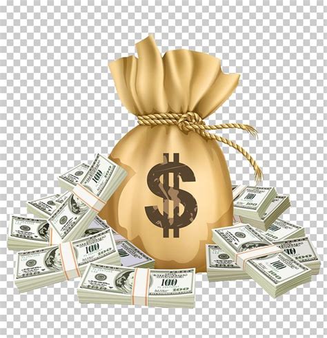 Money Bag PNG - bag, bank, cash, clip art, coin | Money bag, Dollar banknote, Dollar money