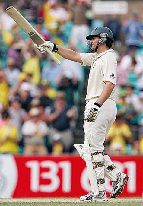 Adam Gilchrist celebrates his fifty | ESPNcricinfo.com