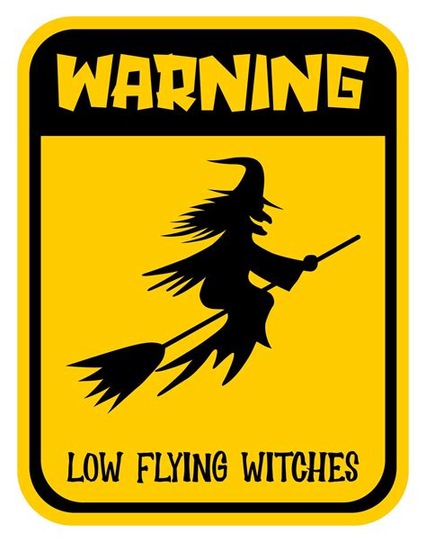 15 Best Free Printable Halloween Warning Signs | Images and Photos finder