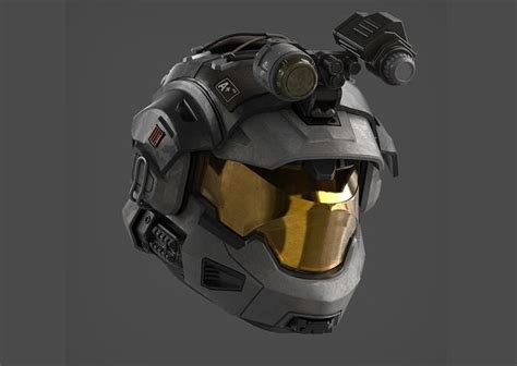 Halo Artaius Cosplay Helmet and Attachment 3D model 3D printable | CGTrader