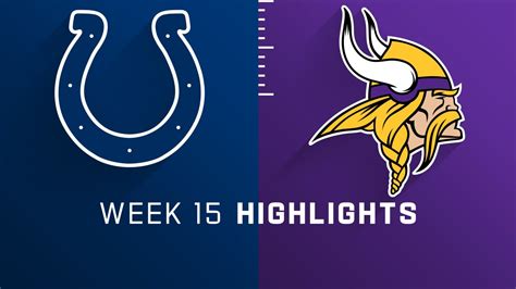 Indianapolis Colts vs. Minnesota Vikings highlights | Week 15