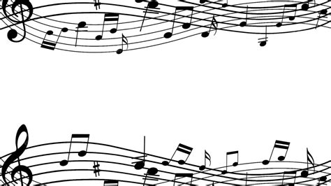 Music Note Border Creative Black, Note, Frame, Music PNG Transparent Clipart Image and PSD File ...