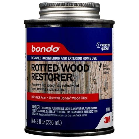 Bondo Bondo® Wood Restorer in the Wood Filler department at Lowes.com