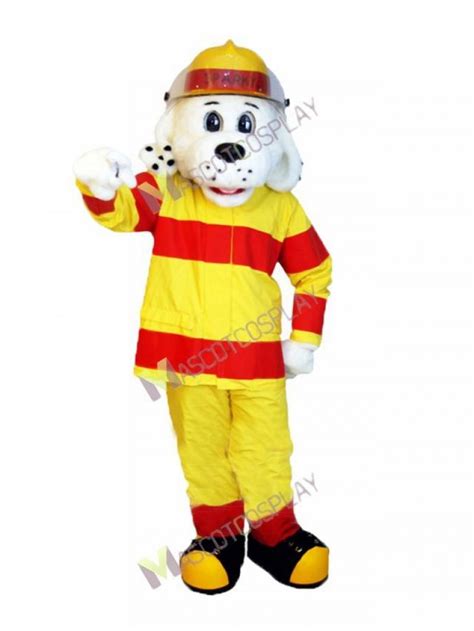 Realistic Sparky the Fire Dog Mascot Costume Animal NFPA Mascot Suit