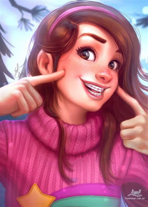 Mabel Pines by Amanda Duarte | Gravity falls anime, Gravity falls ...