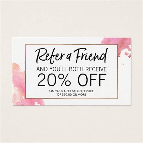 Referral Business Cards & Templates | Zazzle