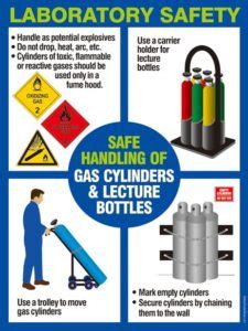 Gas Cylinder Safety | Safety Poster Shop