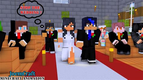 STOP THE WEDDING !! | EIN & APHMAU GETTING MARIED | ALL EPISODES - Minecraft Animation - YouTube