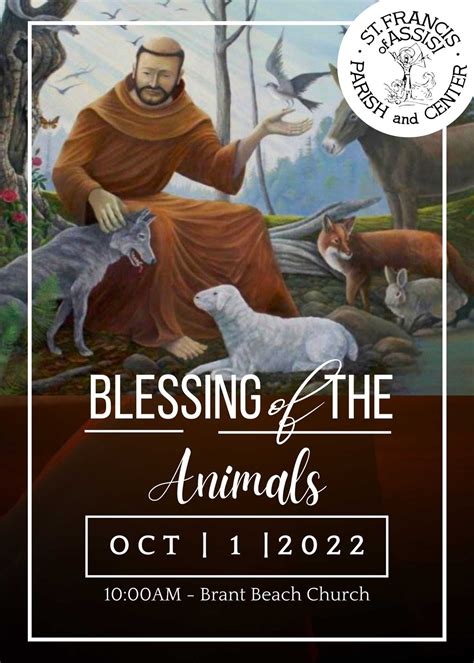 Blessing of the Animals — St. Francis of Assisi Parish LBI