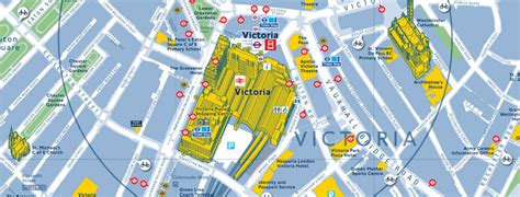 Map Of London Victoria Coach Station - Guenna Holly-Anne