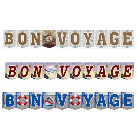 BON VOYAGE BANNER / DECOR | Shopee Philippines