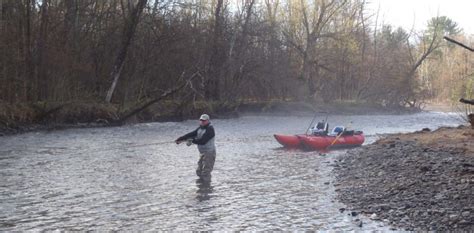 Salmon River Fishing - New York - Drift Boat and Wading Fishing Trips