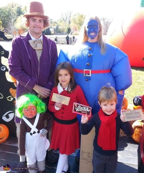 Willy Wonka Family Costume