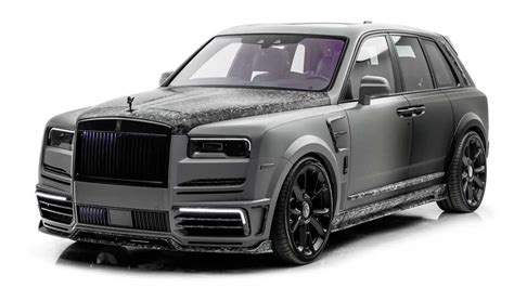 Mansory Modifies Rolls-Royce Cullinan To Create Special Model For UAE