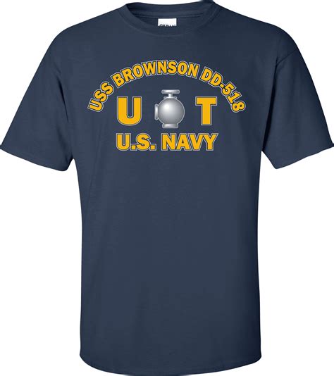 USS BROWNSON DD-518 Rate UT Utilitiesman T-Shirt