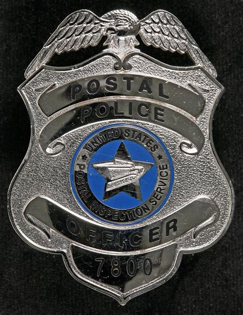 US Postal Police Department Cap Badge | Postal police, Police badge, Badge