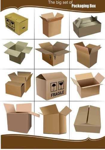 Rectangular Accurate Dimensions Corrugated Box at Best Price in Rajkot | Ravi Box