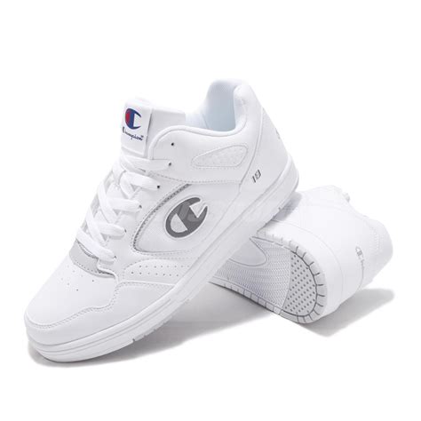 Champion BKB I White Grey Men Casual Basketball Shoes Sneakers 91-1210100 | eBay