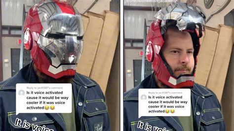 TikTok's Iron Man Welding Helmet has users wanting the superhero mask