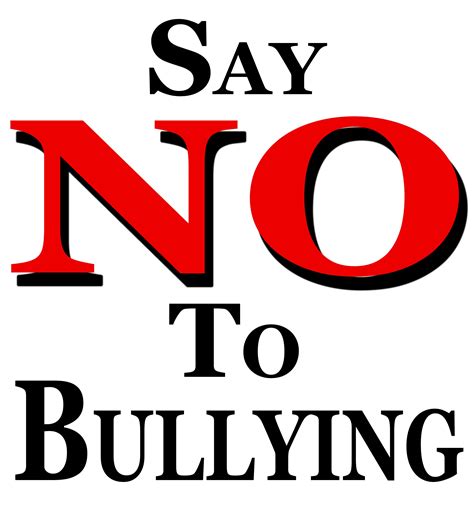 Say NO to bullying!!!!