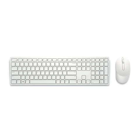 Dell KM5221W Pro Wireless Keyboard + Mouse (Combo) - Black / White