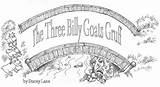 The Three Billy Goats Gruff Coloring Pages  Home sketch template