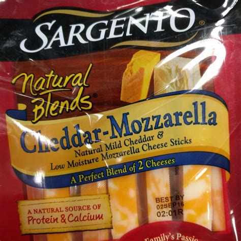 Nutrition In Sargento Cheddar Cheese Stick | Besto Blog