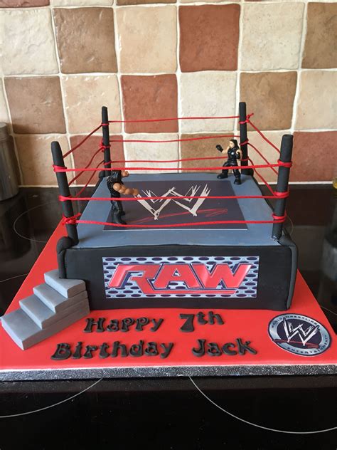 Pin by Karen Williams-Cline on Birthdays | Wrestling birthday cakes ...