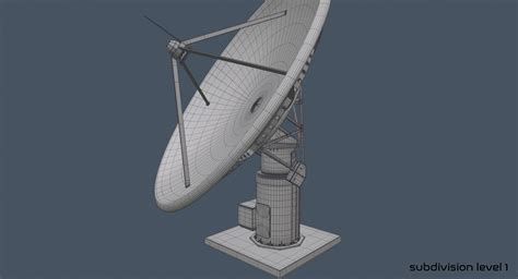 Satellite dish model - TurboSquid 1166320