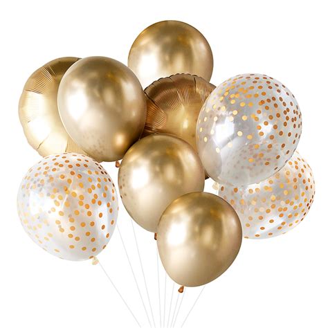 Balloon Bouquet - Gold | Gold balloons, 50th wedding anniversary ...