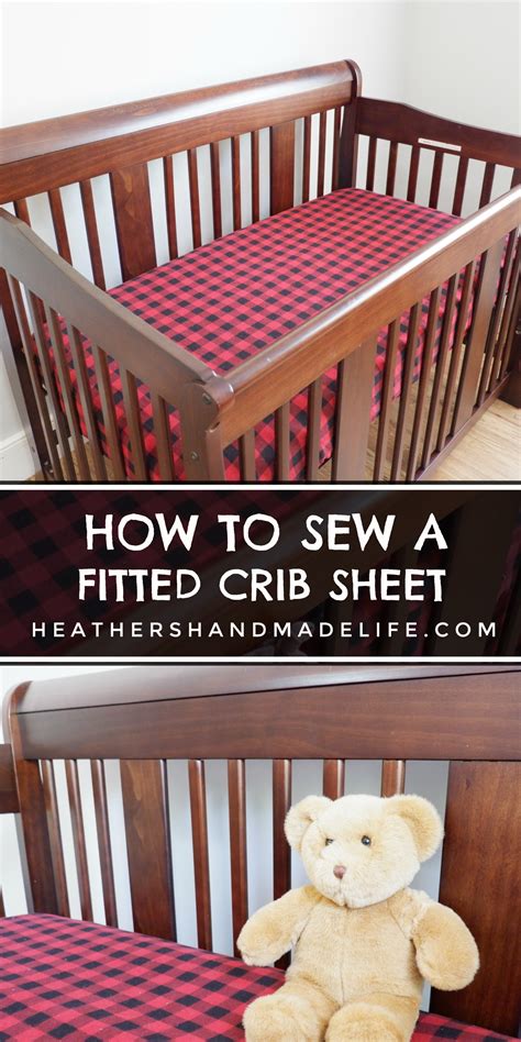 DIY crib bedding – Heather's Handmade Life