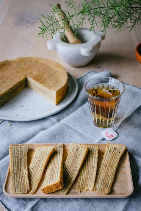 Dutch-Indonesian Spice Cake (spekkoek) - Kitchen Table Food