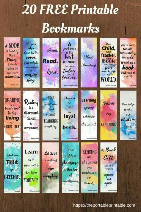 Pin by Kiran on Crafts | Bookmarks quotes, Handmade bookmarks diy, Creative bookmarks