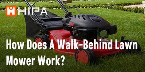 How Does A Walk-Behind Lawn Mower Work? – Hipa Store