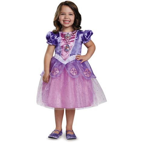 Sofia the Next Chapter Girls' Sofia Classic Costume with Amulet and Wristband Friend - Walmart ...