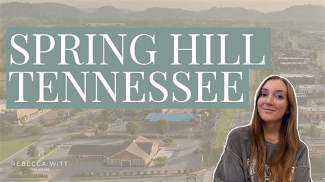 What to Know About Spring Hill, Tennessee - YouTube