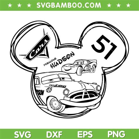 Doc Hudson Fabulous SVG PNG