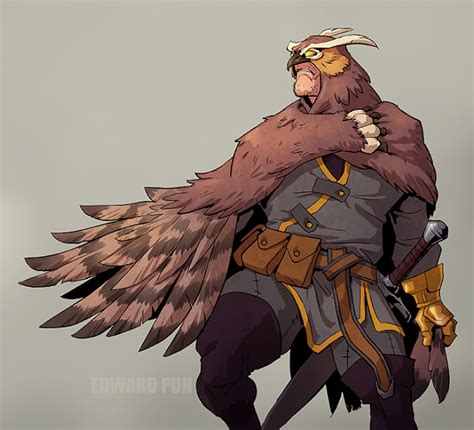 Edward Pun art blog: The Owlbear