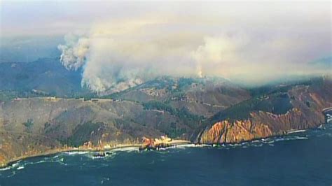 Aerial Video: Big Sur fire destroys homes