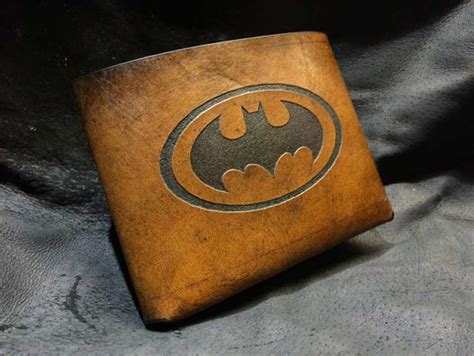 Leather Batman Wallet