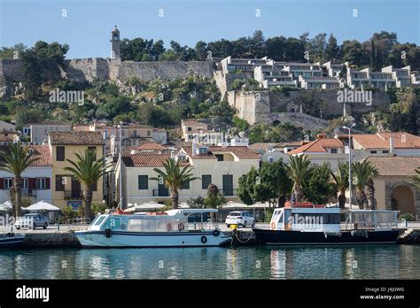 Greece, Peloponnese, Nafplio, waterfront Stock Photo - Alamy