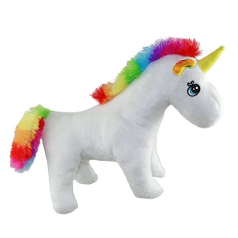 #PlushPals 11" Unicorn Stuffed Animal Plush Toy with Rainbow Tail and ...