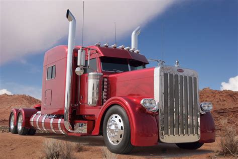 Peterbilt Custom Rig Maroon | Custom big rigs, Trucks, Custom trucks