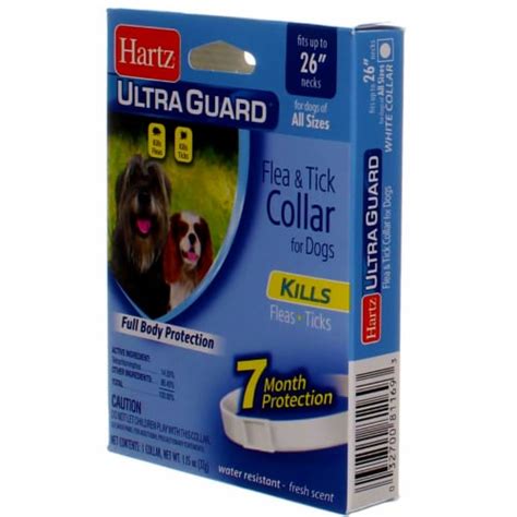 Hartz UltraGuard Flea & Tick Collar for Dogs, 26 inch, 26 inch - Smith ...