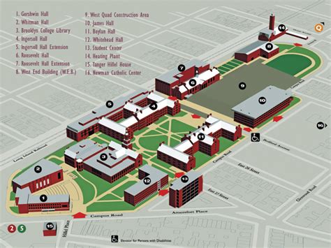 Exploring Brooklyn College Campus Map: A Guide For Students - Map Of The Usa