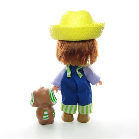 Huckleberry Pie Doll with Pupcake Dog Pet | Brown Eyed Rose