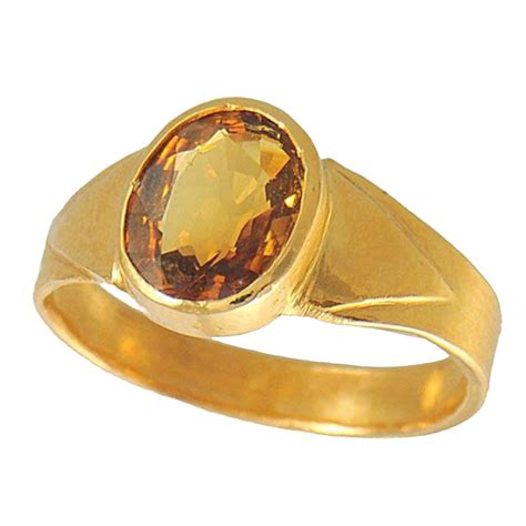 Fine Flawless 4.5 ct certified yellow sapphire ring in 18k gold - Gleam Jewels