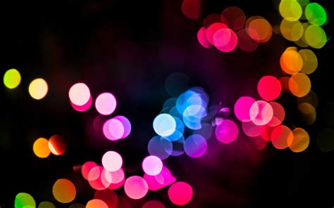 Bokeh Colorful Lights Blurred Wallpaper,HD Photography Wallpapers,4k ...