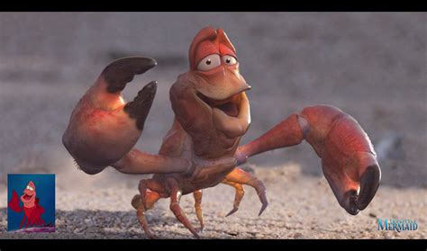 Crab Cartoon Sebastian Little Mermaid - pic-fisticuffs