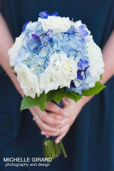 Blue Hydrangea Bouquet